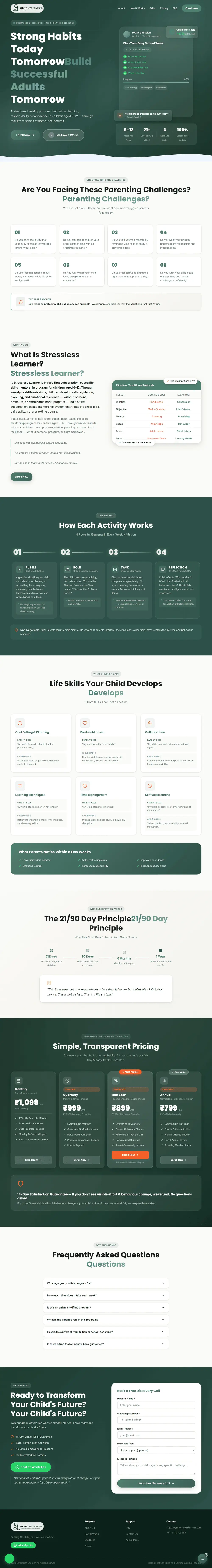 Stressless Learner